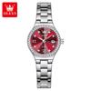 OLEVS 5628   Luxury  Design Brand Woman Watch Luxury Waterproof Fashion Diamond Watch Gift Ladies Quartz Watch