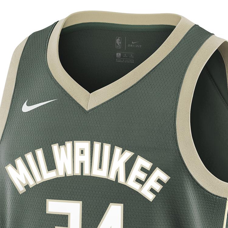 Nike X NBA Youth Giannis Antetokounbpo быстросохнущая дышащая баскетбольная майка детская майки зеленый 3Z2B7BX2P00-BCKGA