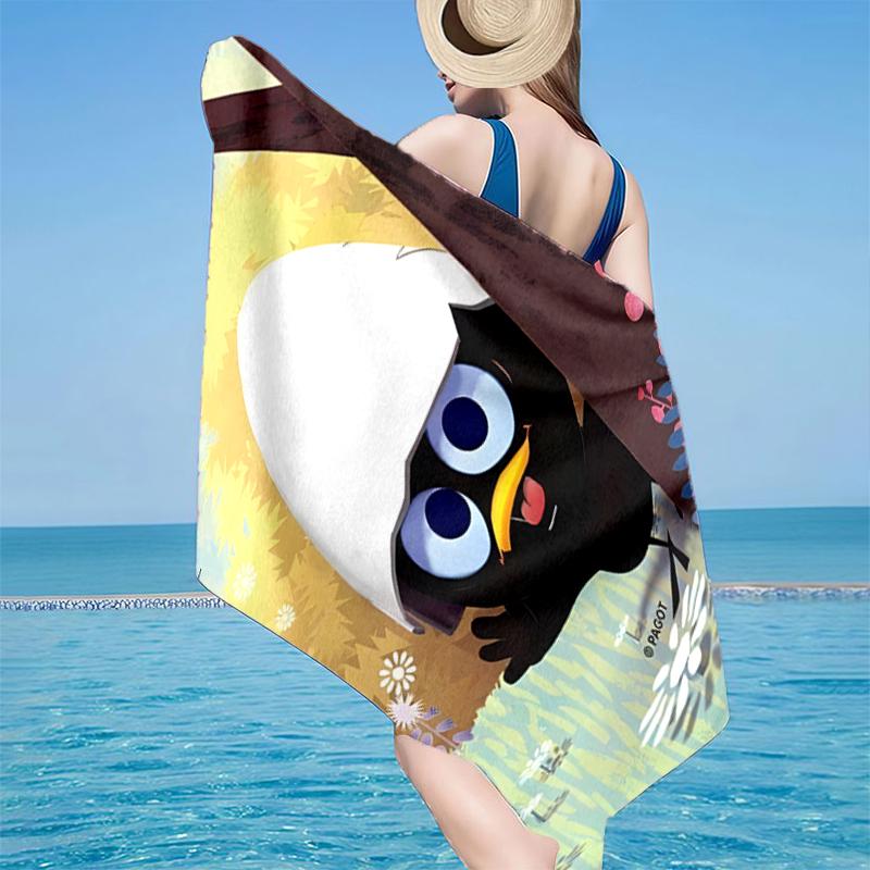 Cali-mero Cozy Night Beach Towel, Super Soft Microfiber, Gift for Her/Him, Birthday, for Pool, Beach, Travel, Home Decor Fan gifts