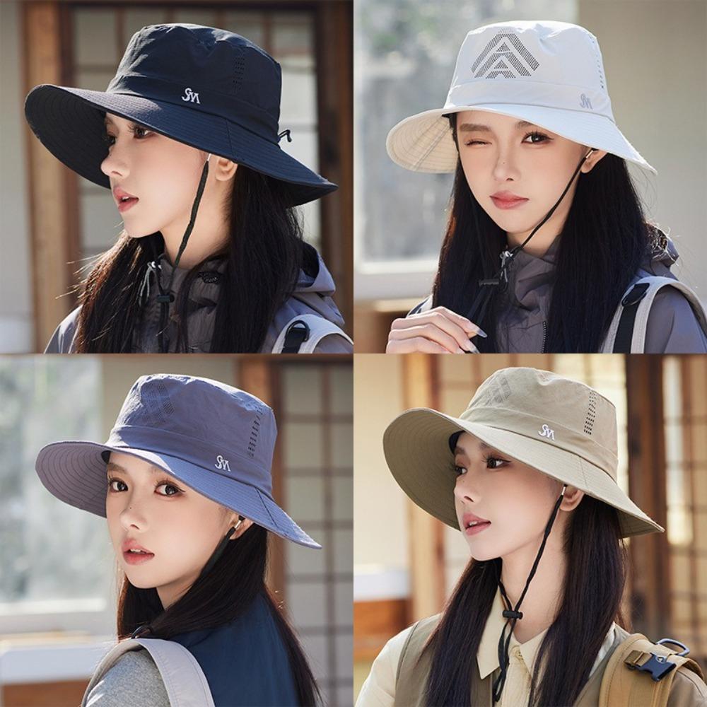 Панама от солнца Защита от УФ-лучей Шляпа рыбака Новая пляжная шляпа Спорт на открытом воздухе