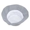 Reflective Hat Skin Friendly Breathable Stylish Cotton Bucket Hat for Women Men for Walking Running Cycling Party Silver Gray