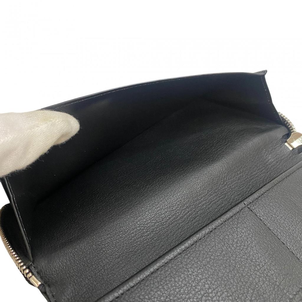 Used LOUIS VUITTONPurse black leather mens