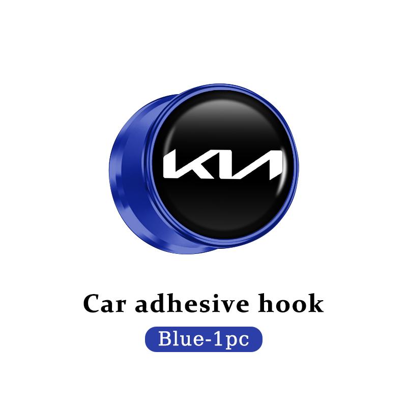 For KIA Car Hooks Small Hanger Self Adhesive Sticky Storage Auto Accessories Ceed Sportage Rio K5 K2 Optima Cerato Venga Sedona