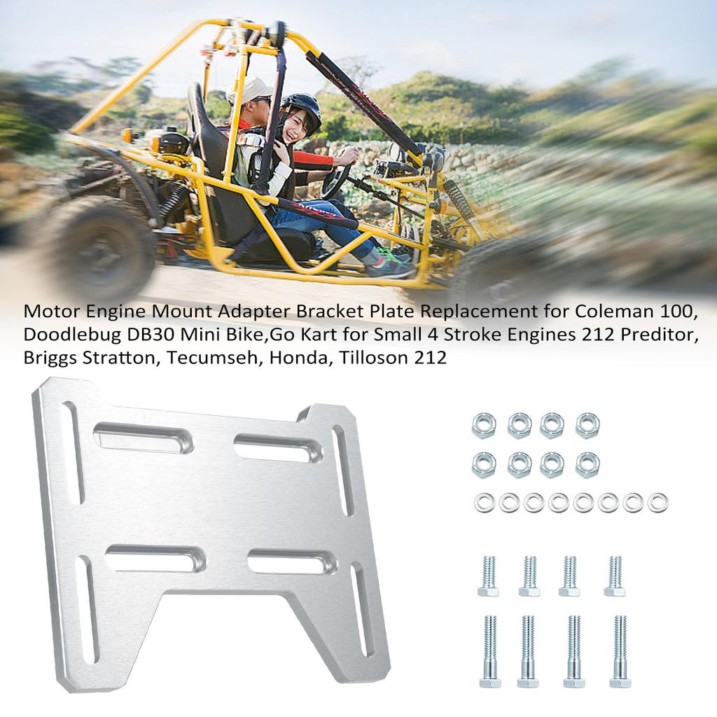 Замена кронштейна адаптера крепления двигателя к двигателю для Coleman 100, Doodlebug DB30 Mini Bike, Go