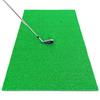 GolfStyle Golf Mat Golf Practice Mat Outdoor Indoor Practice Swing Driver Iron Swing Practice Artificial Grass SBR 50 X 75 Cm Golf Tee Golf Ball
