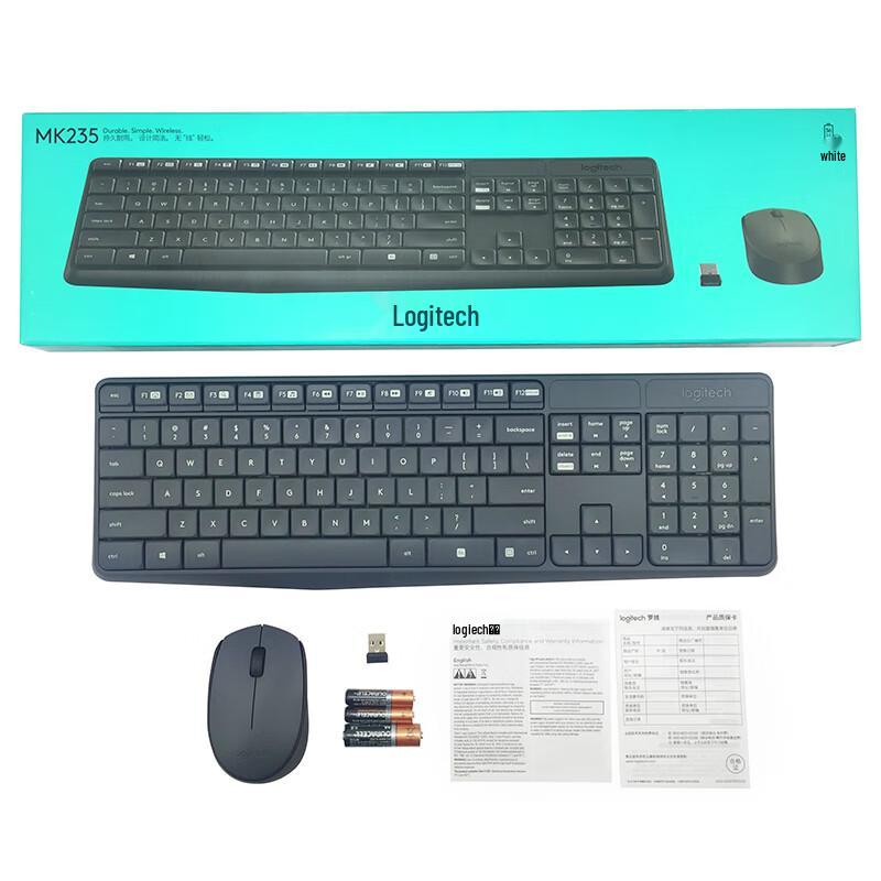 Беспроводной комплект клавиатуры и мыши Logitech MK235