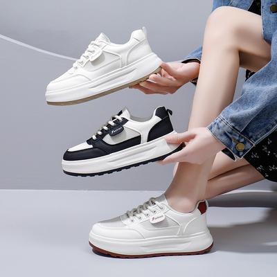 Женские повседневные кроссовки на платформе с дышащей сеткой из искусственной кожи, легкие кроссовки для бега, летние нескользящие спортивные теннисные кроссовки для женщин