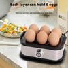 Electric Egg Cooker Omelet Maker with Auto Shut-Off Large Capacity One-Click Start Easy To Clean Egg Boiler Machine