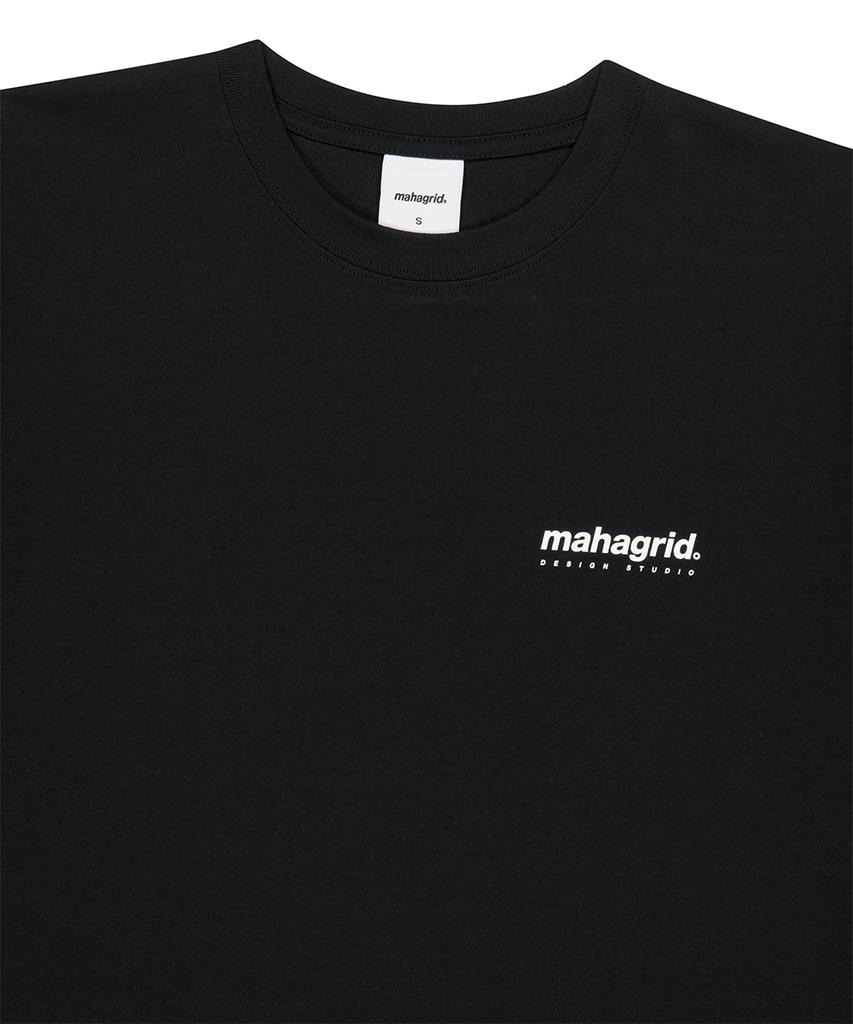 MAHAGRID 2 шт. Футболка с оригинальным логотипом Белый/Черный(Mg2Gmmt549A)