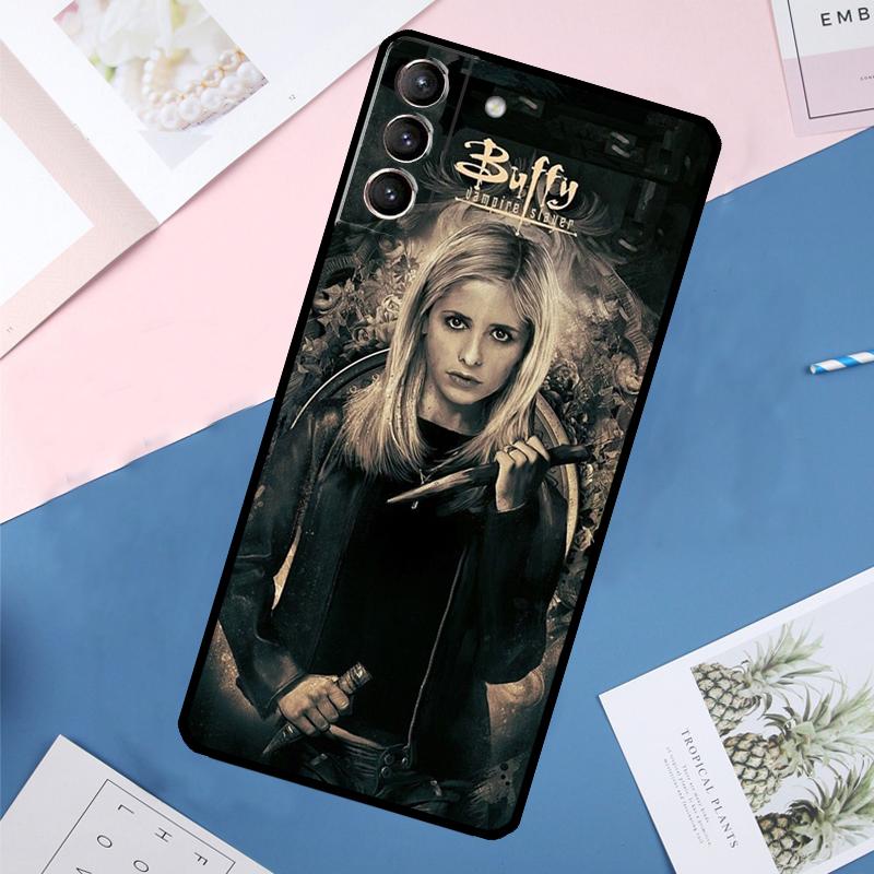 Чехол Баффи — Истребительница вампиров Для Samsung Galaxy S25 Ultra S21 S22 S24 S23 Ultra S9 S10 Plus S21 FE S25 FE Задняя крышка