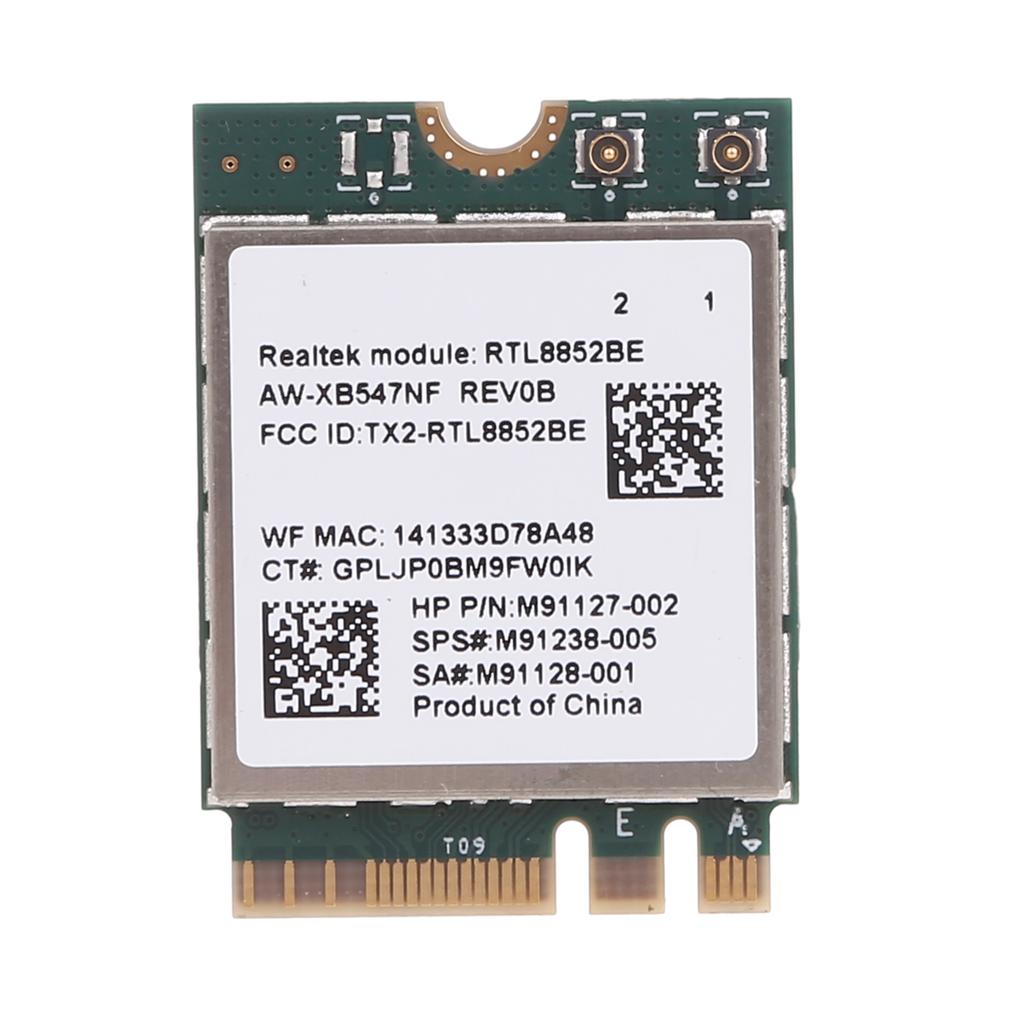 High-Performance RTL8852AE/RTL8852BE M2 MUMIMO Wireless Network Card Bluetooth-compatible5.2 for Faster Internet Speeds