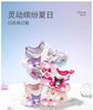 Kulomi Children's Shoes, Girls' Baotou Sandals, 2026 Summer New Soft soled Light up Shoes