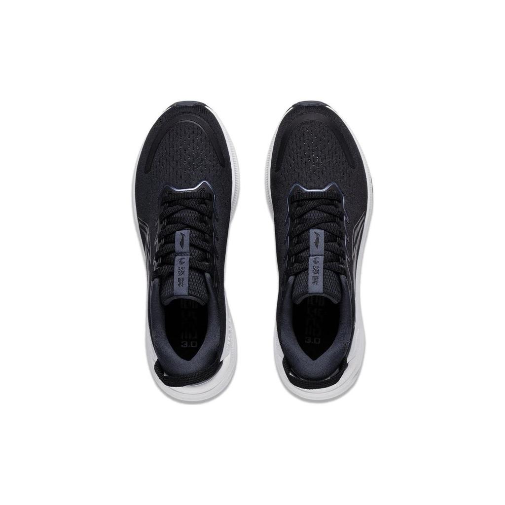 Li Ning Yuying 3.0 Shock Absorption Non-Slip Wear-Resistant Low-Top Running Shoes Women Sneaker Black ARHT020-5