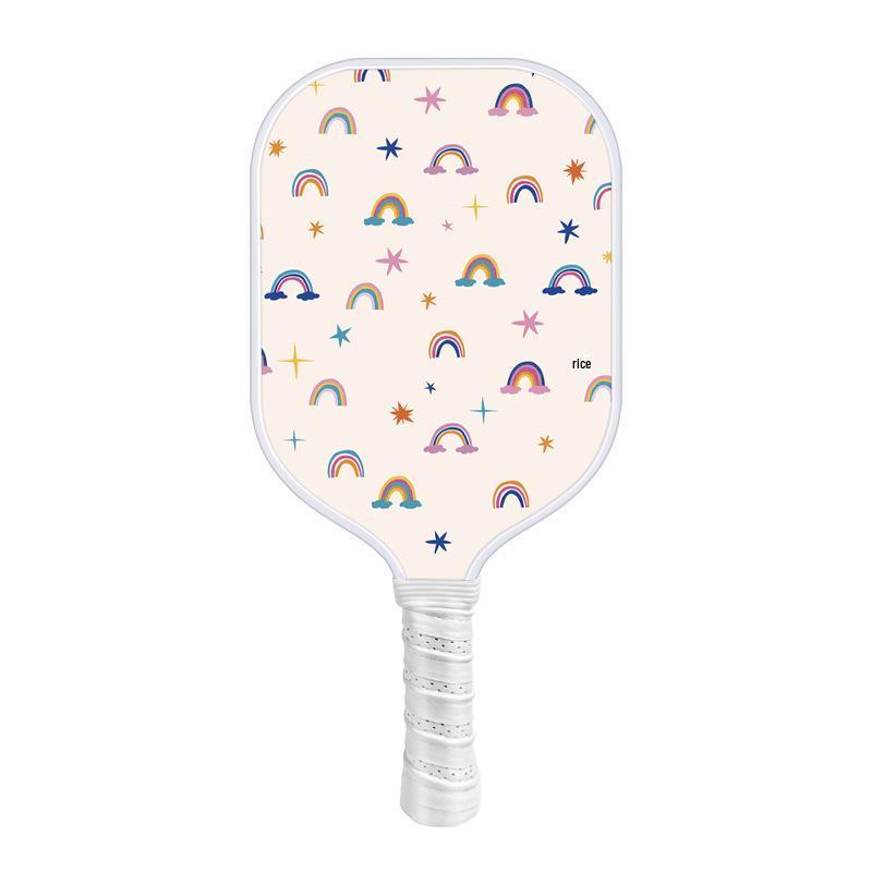 Children's Cartoon Fiberglass Pickleball Paddle Set
