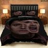 Dean Winchester Pattern Bedding Quilt Set Quilt Cover Pillowcase Home Birthday Gift(1 * duvet cover + 2 * pillowcase, without core)