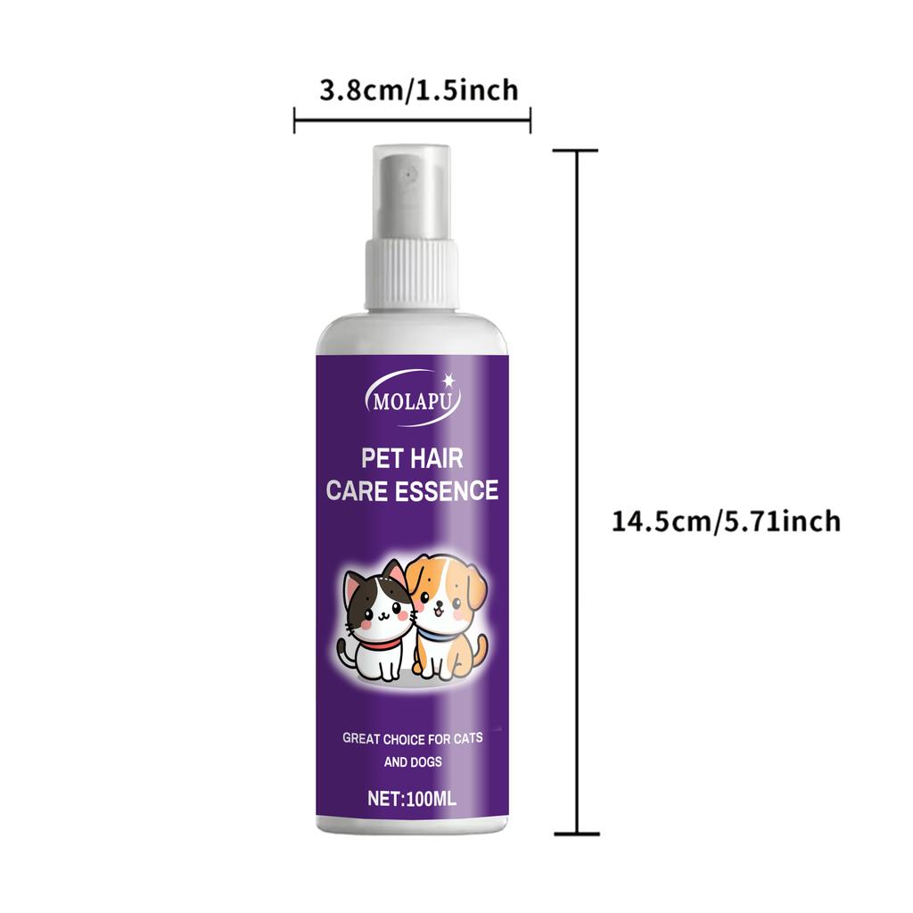Cat and Dog Detangling Spray – A leave-in conditioner spray for fur, used to remove hair tangles. Used for pet grooming, pet gro