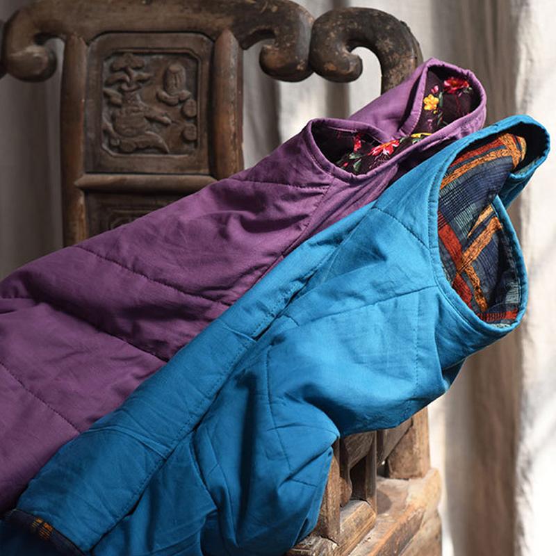 Johnature Women Pullover Vintage Autumn O-Neck Long Sleeve Spring Fall Loose Warm Chinese Style Print Floral Tops