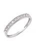 PT950 Diamond Ring KAR422PT09 [D Collection] 0.2ct #09