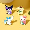 Красивые НОВЫЕ ГОРЯЧИЕ Японские Мультяшные Значки Sanrio Милый Киннаморолл Хелло Китти Булавки Аксессуары Долговечные Высокое Качество