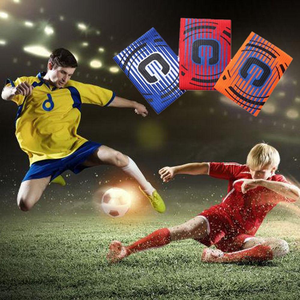 Random Soccer Armbands Adjustable Sports Arm Band Squad Armbands Outdoor Team Sports