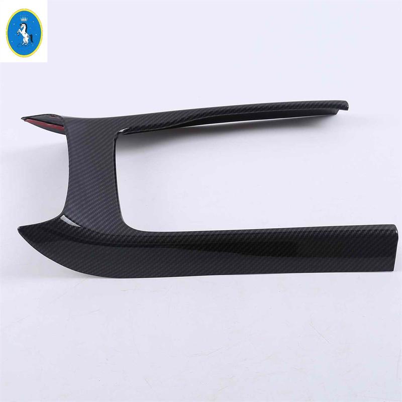 For Jeep Grand Cherokee 2014 - Car Central Control Gear Shift Panel Water Cup Frame Sticker Cover Trim Accessories Interior