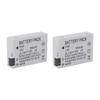 2Pcs LP E8 Camera Battery 7.4V 1900mAh Camera Battery Replacement for T3i T2i T4i T5i 600D 550D 650D