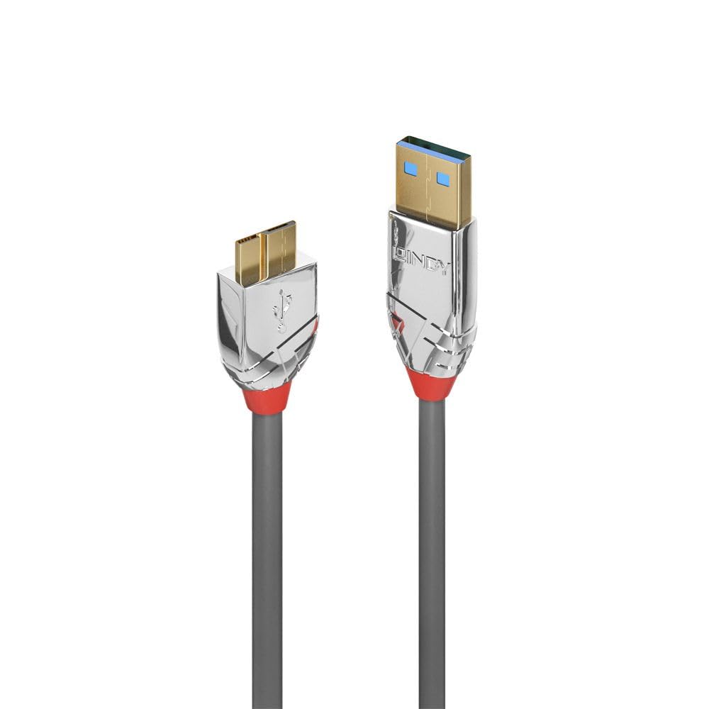 LINDY CROMO LINE Кабель USB на Кабель 0.5м 3.0 Тип-A Micro-B (Номер детали 36656)