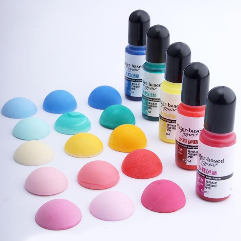 30 Colors Gypsum Cement Coloring Planter Pigment for Gypsum Powder Color Concentrate Cement Plaster Mold Decor Handmade