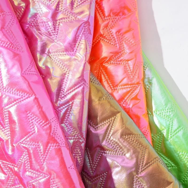 20/50/100см*145см Ткань подкладка из хлопка с ультразвуковой эмбоссировкой «Волшебный цвет», стеганая ткань из ПУ кожи для шитья своими руками, багажная сумка