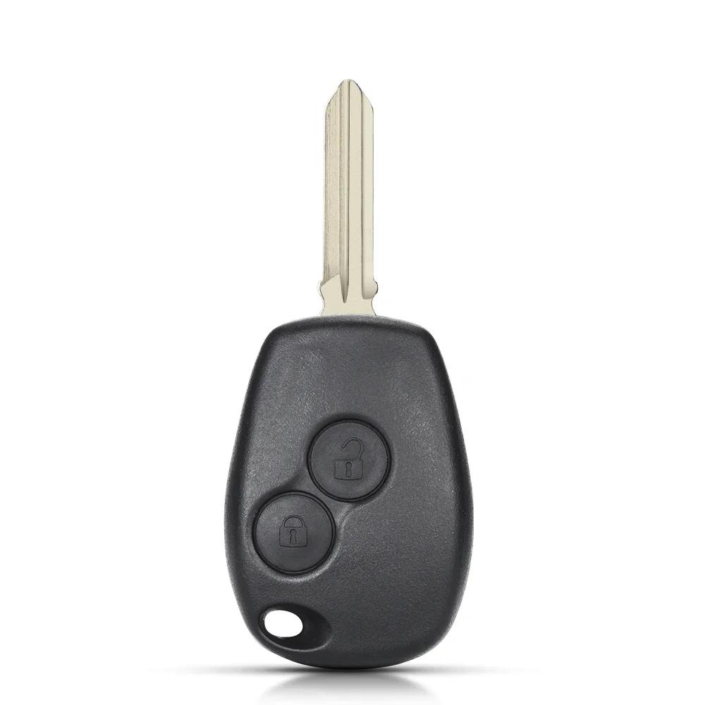 S 2 Кнопки Для Renault Dacia Modus Clio 3 Twingo Kangoo Чехол Корпус Брелока Автомобильного Ключа Замена Лезвия Ne72/Vac102/Va2