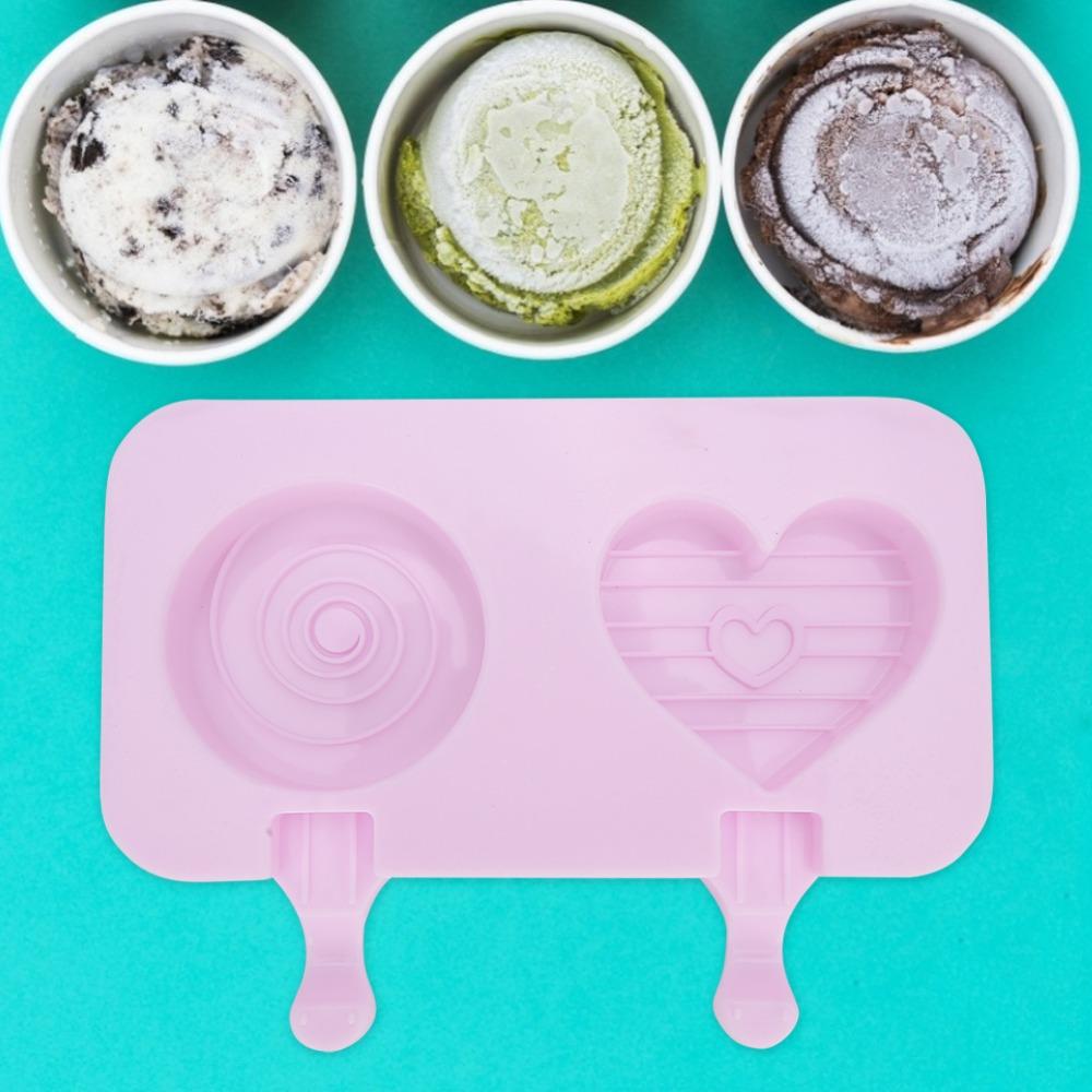 Easy Release DIY Ice Stick Mold Reusable Popsicle Mold Silicone Ice Cream Mold Ice Cream Making