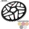 Звездочка из алюминиевого сплава 58T для электробайка Sur Ron Surron Light Bee S/X, черный
