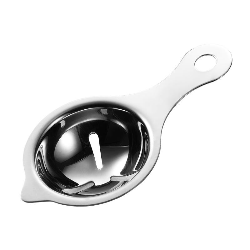 304 Stainless Steel Egg White Separator Egg Liquid Filter Tool Kitchen Practical Baking Egg Separator Accessories