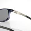 Zeque Polarized Sunglasses Sherry Matte TRUEVIEW MIRROR [Zeque] F-2282 Black/Silver SPORTS/BLUE