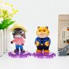 Зверополис Набор из 6 Аниме Фигурок Джуди Ник Шеф Бобо Фигурки Действия Игрушка для Детей Модели Идеальный Подарок на День Рождения