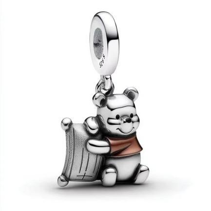 New 925 Silver Cute Cartoon Animal Beads Lion Bear Dog Mouse Fit European Bracelets DIY Accessories Magic Hat Charm Jewelry
