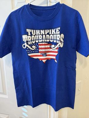 Turnpike Troubadours Band Flag Royal Unisex T-Shirt S-5XL BT2373
