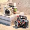 Retro camera Building Kit Construction Model Building Blocks Set Collectible Gift Idea Set for Adults and Teen Boy and girl Toy