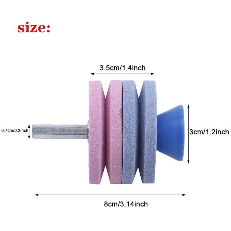 Садовые инструменты Самая быстрая точилка для ножей Универсальная шлифовальная вращающаяся дрель Резак для газонокосилки Точилка для ножей