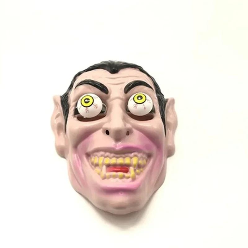 Маска страшного клоуна для Хэллоуина, косплея, вечеринки, костюма, реквизит, украшение для вечеринки, маска вампира, маска для маскарада, маска призрака