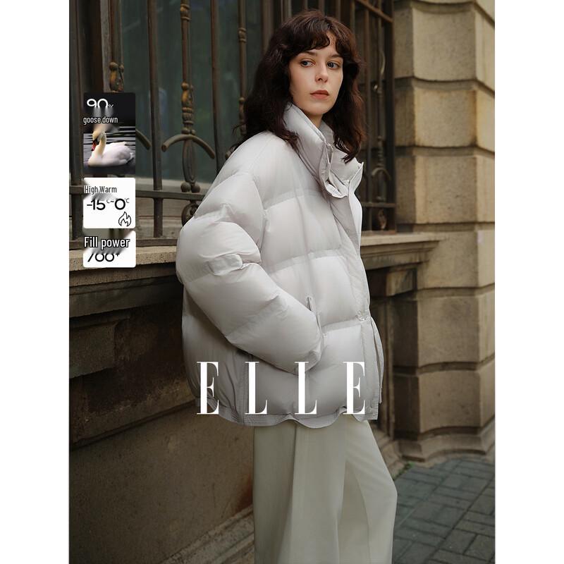 ELLE Женская зимняя куртка с гусиным пухом Grey Goose