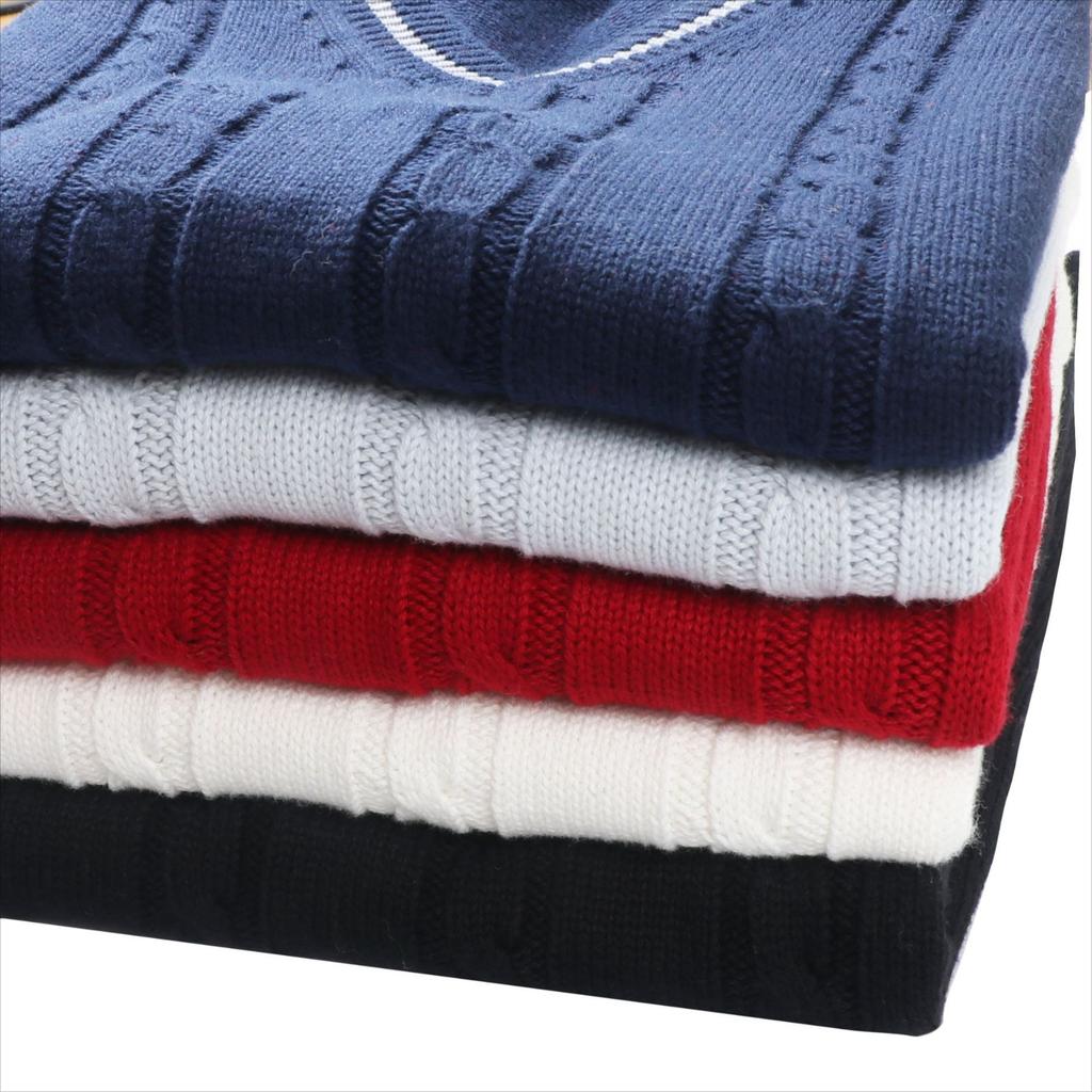 Мужской вязаный жилет, без рукавов, повседневный V-образный вырез, утолщенный жилет