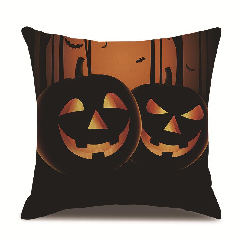 Хэллоуин Льняная Наволочка Наволочка с Принтом