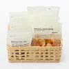 MUJI Bamboo Woven Basket, Natural, Approx. 21cm W x 30cm D x 12cm H, MDC77A2S