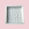 Create Stunning Garden Walkways with Reusable Plastic Paving Mold for Concrete Tiles DIY
