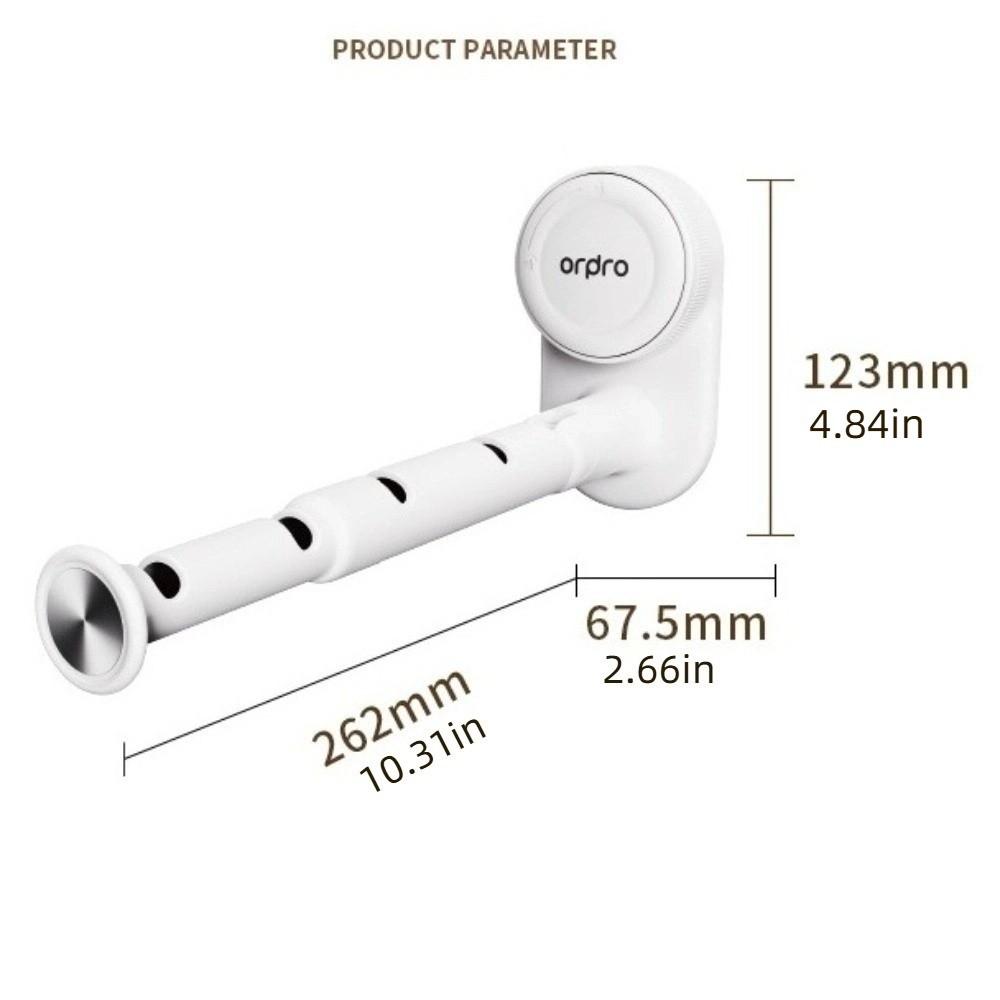 Сушилка для одежды на присосках Регулируемая длина Подвесная стойка для балкона Окно