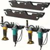 Wall Mount Angle Grinder Holder Black Tool Storage Rack Heavy Duty Angle Grinder Rack