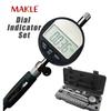 MAKLE18-35-50-160мм Алюминиевый сплав Цифровой индикатор Радиальные нутромеры Индикатор 0,01ММ Стрелочный нутромер Внутренний измерительный инструмент для цилиндров