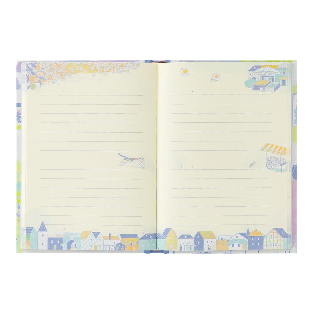 Midori Landscape 12708006 Diary, Pattern,