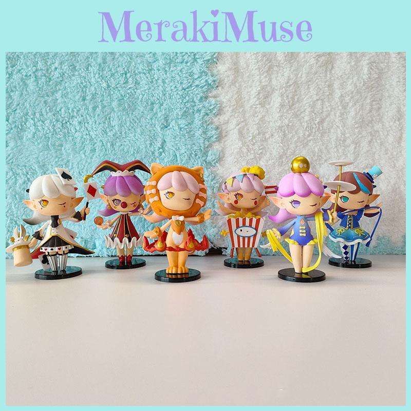 Exquisite Pvc Figure For Display Small Monster Amusement Park Circus Magician Model